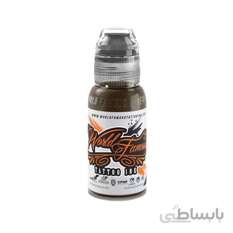 رنگ تتو ورد فیمس مدل BROOKLYN BROWNSTONE رنگ قهوه ای حجم 15 میلی لیتر