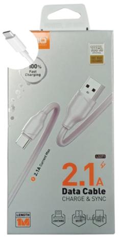 کابل تبدیل USB به Type-c الدینیو مدل LS371 به طول 1 متر