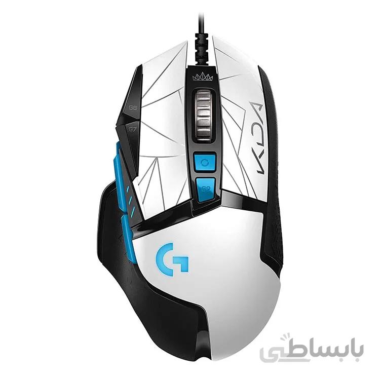 ماوس گیمینگ لاجیتک مدل Logitech G502 Hero K/DA