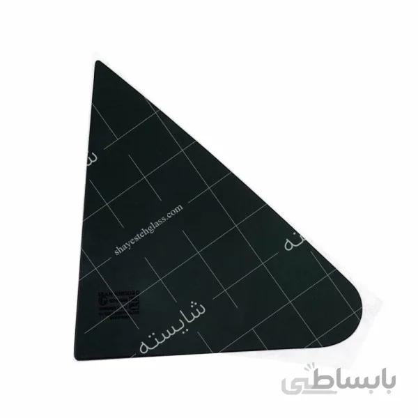 شیشه لچکی چپ پژو پارس - پژو 405 دودی سولار