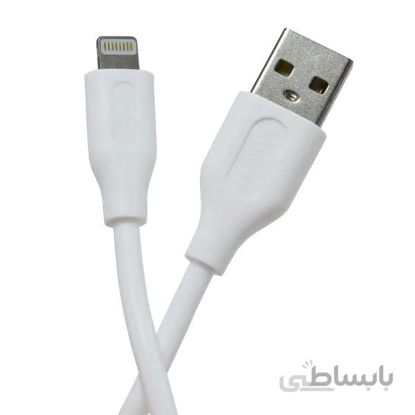 کابل تبدیل USB به Lightning برای iphone شرکت Khonji مدل KH-C104 ا Khonji Lightning Cable