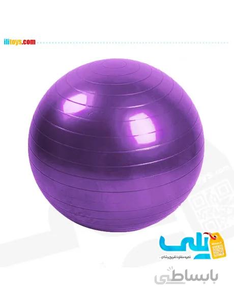 110-01 توپ ایروبیک ساده بنفش