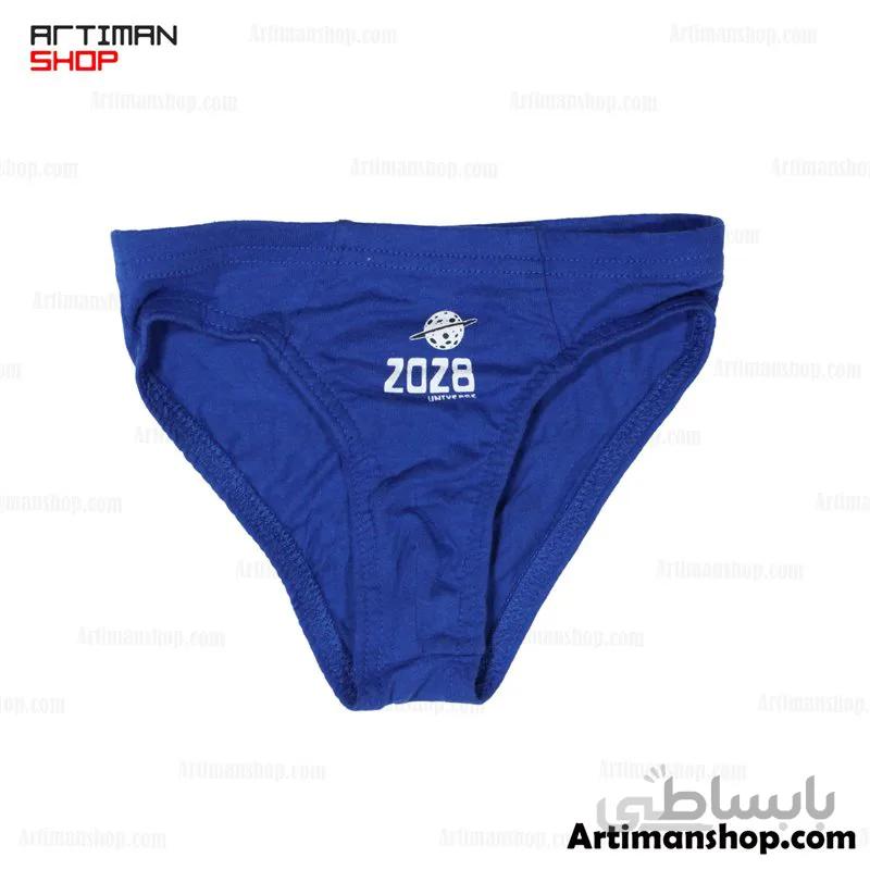 شورت حلقه ای پسرانه لوپیلو طرح 2028 کد BLU-271319