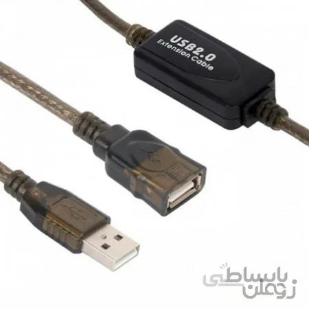 کابل افزایش USB با تقویت کننده 20 متر