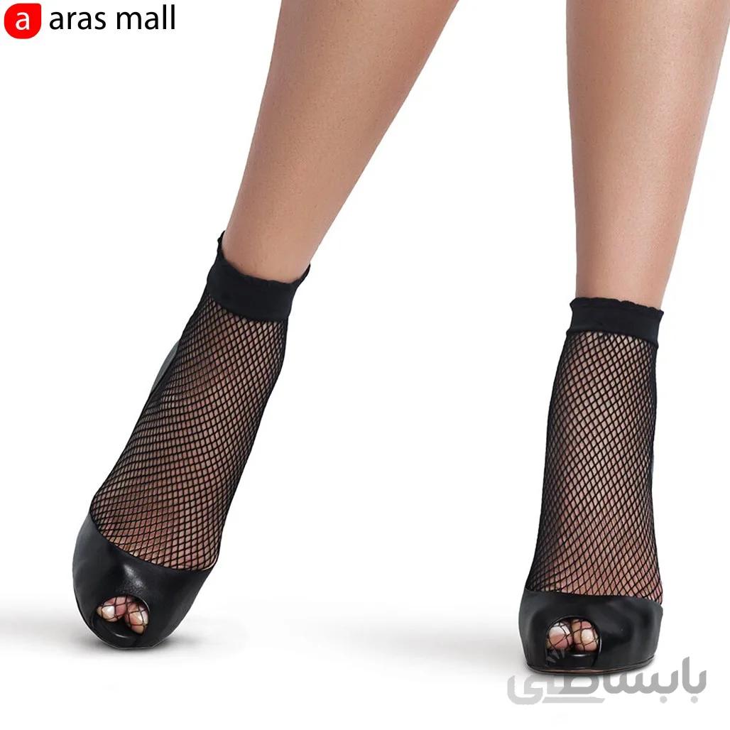 جوراب زنانه پنتی لانه زنبوری