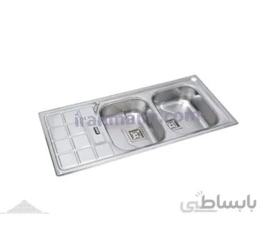 سینک ظرفشویی استیل مدل SP1010 میلان