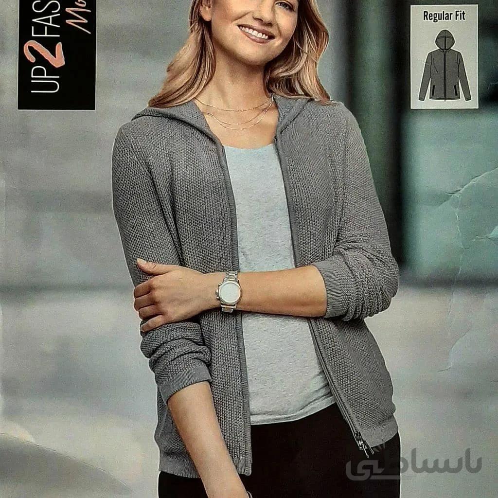 سویشرت بافت زنانه برند up2fashion - صورتی ا sweatshirt