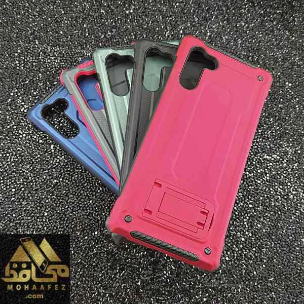 قاب سامسونگ Samsung Note 10 ضد ضربه هولدر دار کد SA292B
