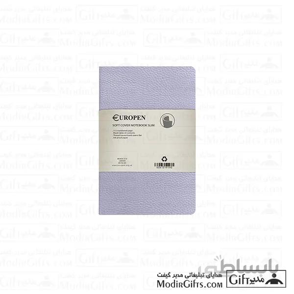 دفترچه یادداشت یوروپن NOTEBOOK SOFTCOVER SLIM