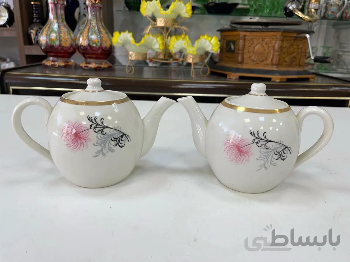 یک جفت قوری روسی اصل و قدیمی