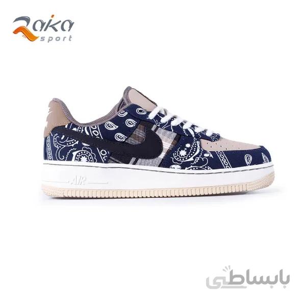 کفش زنانه Nike Air force 1 Jack Cactus قهوهای سورمهای