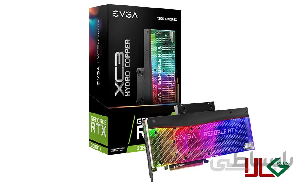 VGA EVGA XC3 Hydro GeForce RTX 3080Ti 12GB GDDR6 LHR کارت گرافیک اوگا ۳۰۸۰ تی ای