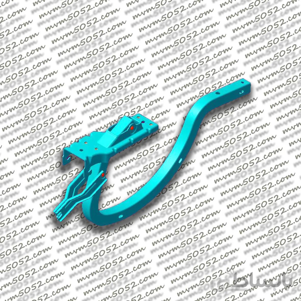 لولای چپ درب صندوق آریزو۵