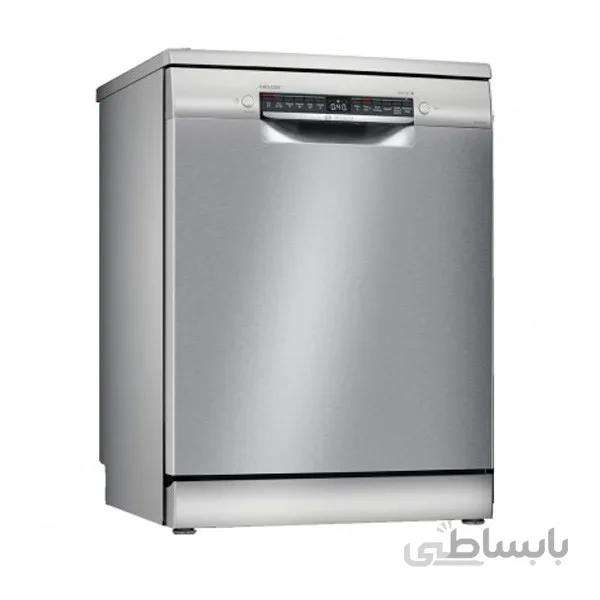 ماشین ظرفشویی بوش 13 نفره SMS4HBI56E سری 4 نقره ای ا SMS4HBI56E Bosch Dishwasher Serie 4 EcoSilence Drive