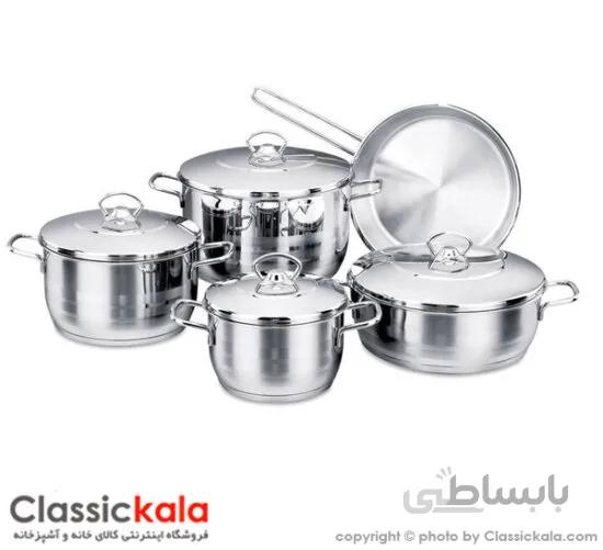 سرویس قابلمه استیل کرکماز مدل آسترا کد۱۹۰۰