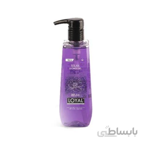 شامپو بدن لویال ۹۰۰میل مدل ریلکس ( با رایحه آرامش بخش با وانیل – یلانگ و تیار ) – Loyal Shower Gel Relax
