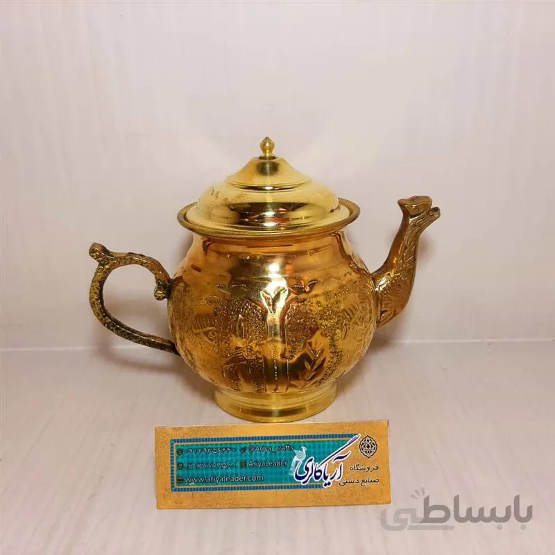 قوری ۲برنجی قلم کد ۱۳۲۶۳۲۶۶۴۴۰