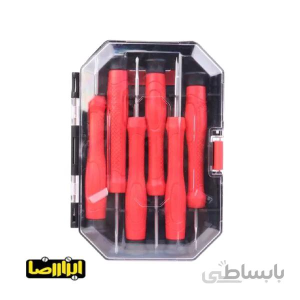 ست 6 عددی پیچ گوشتی ساعتی رونیکس مدل RH-2712
