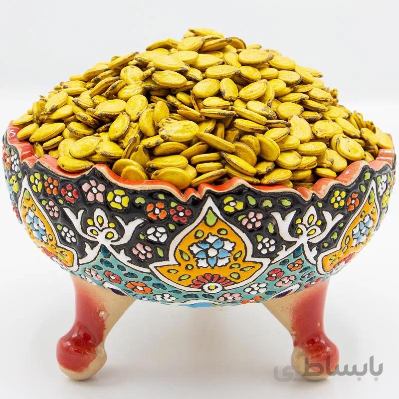 تخمه هندوانه زعفرانی