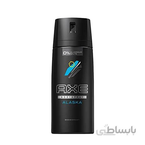 اسپری اکس آلاسکا AXE body spray alaska 150 ml