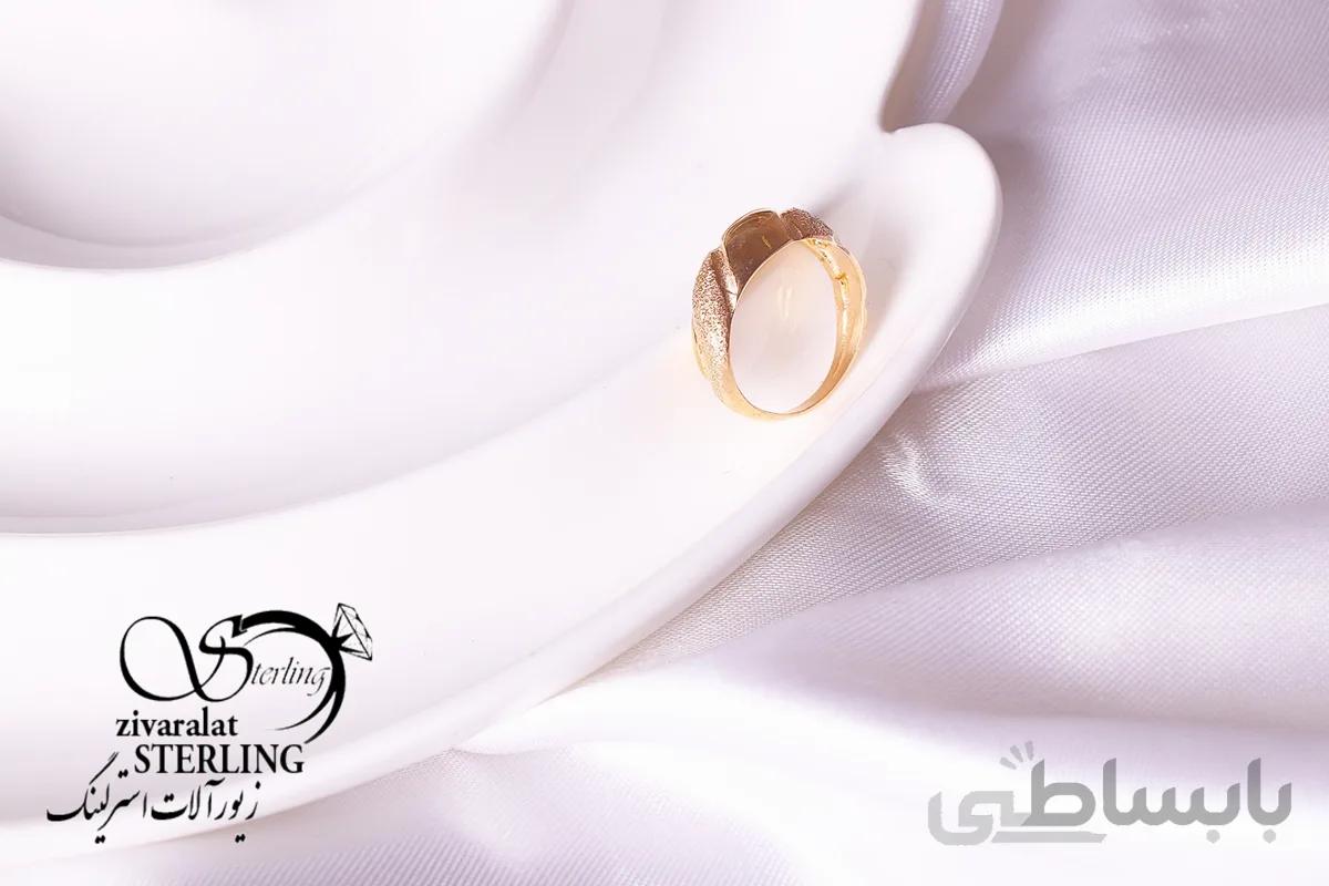 انگشتر زنانه طلا روس کد 5202