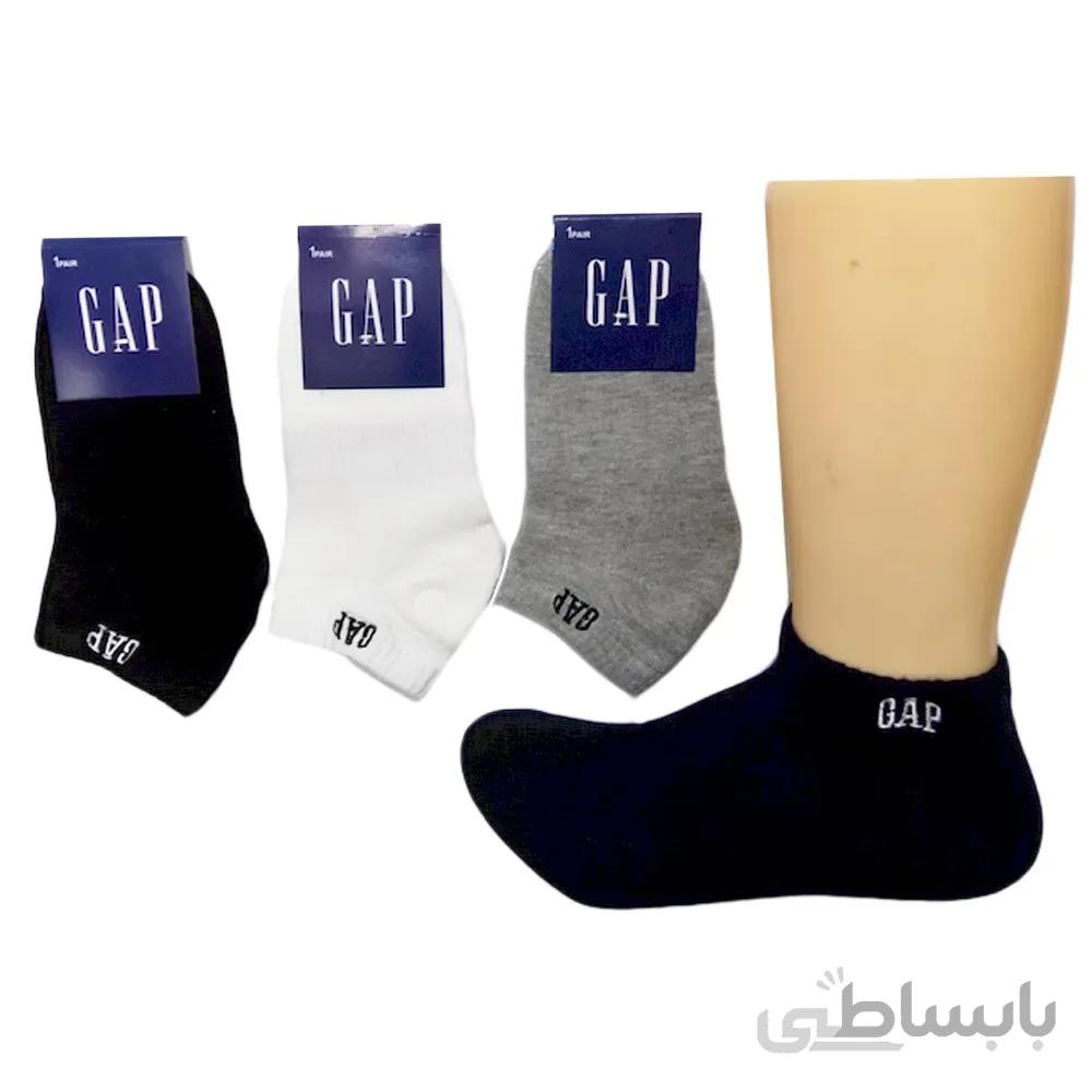 جوراب مچی اسپورت بچگانه Funny socks طرح گلدوزی Gap