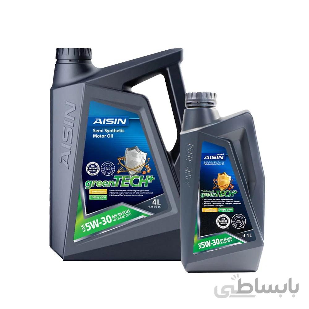 روغن موتور 5W30 آیسین 5 لیتر
