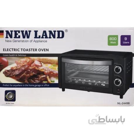 توستر 9 لیتر مشکی کد NL-2449B