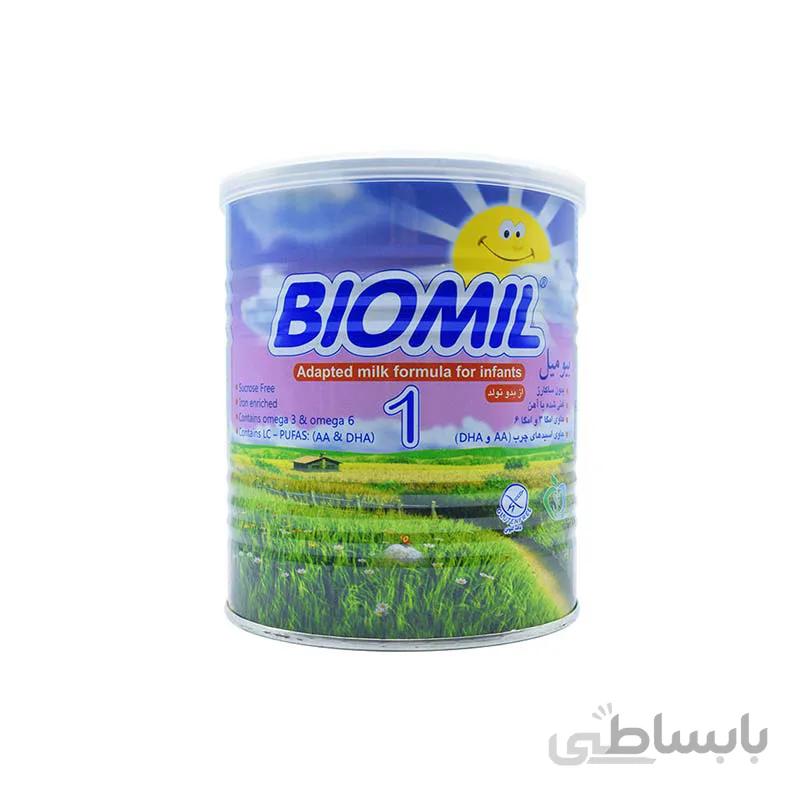 شیر خشک بیومیل 1 فاسکا | 400 گرم | شیرخشک مناسب از بدو تولد تا 6 ماهگی