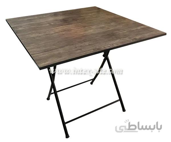 میز مسافرتی تاشو ناهارخوری 80 سانتی
