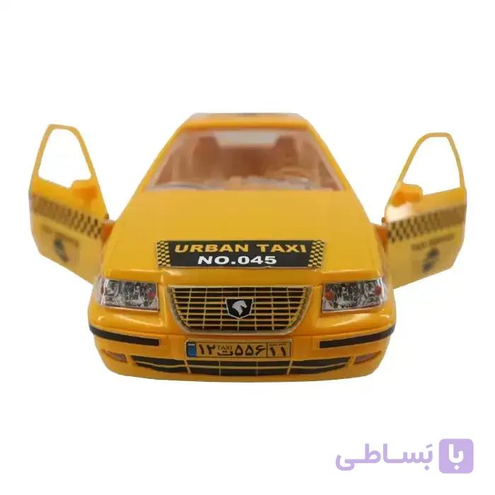 ماشین اسباب بازی در بازشو تاکسی سمند