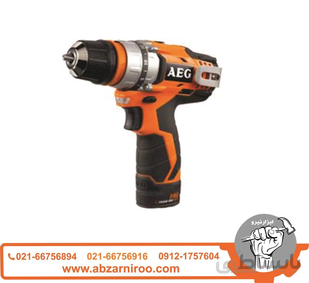 دریل پیچ گوشتی شارژی مدل BBS12C2LI-KIT آاگ ا مدل BBS12C2LI-KIT آاگ
