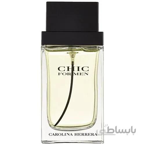 ادوپرفیوم مردانه اکو ecco مدل Carolina Herrera Chic حجم 100 میلی لیتر ا Ecco Carolina Herrera Chic Eua De Parfume For Men-100ml
