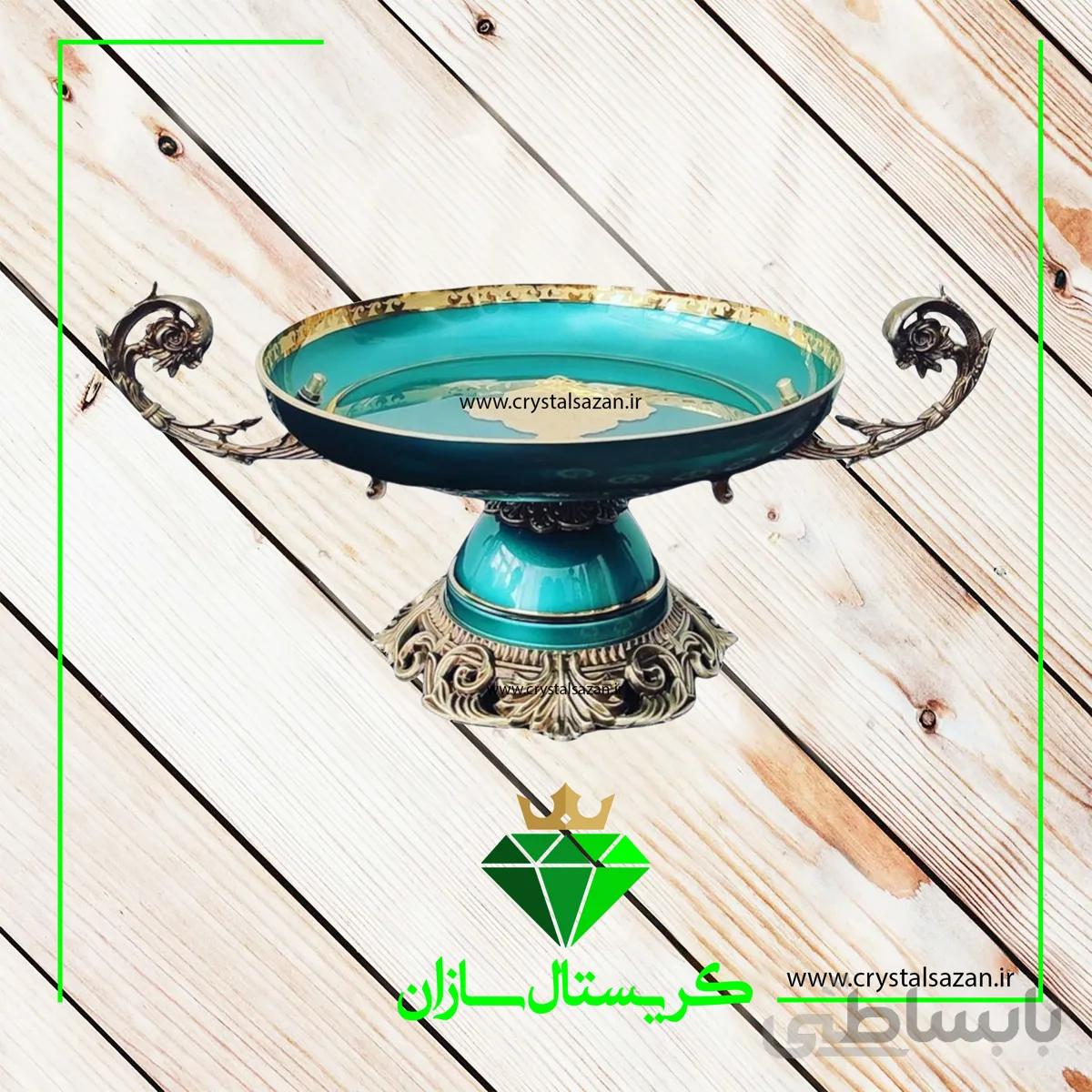 شیرینی خوری کریستال کد K1311 کریستال سازان