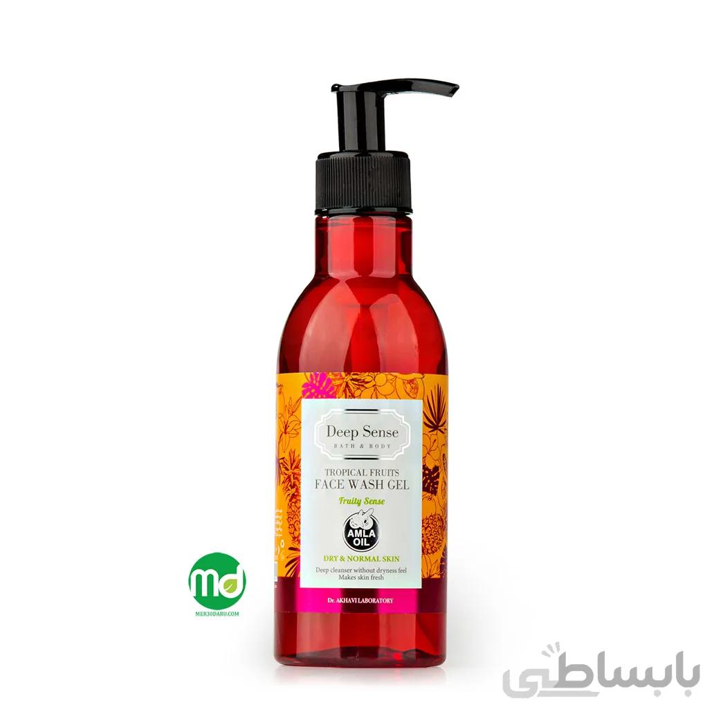ژل شستشوی صورت پوست های خشک و معمولی دیپ سنس ا Deep Sense Face Wash Gel for Dry and Normal Skin