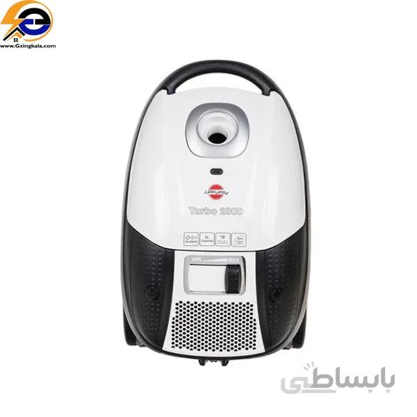 جاروبرقی با پاکت پارس خزر توربو 2000 ا Pars Khazar Turbo 2000 Vacuum Cleaner کد 286538