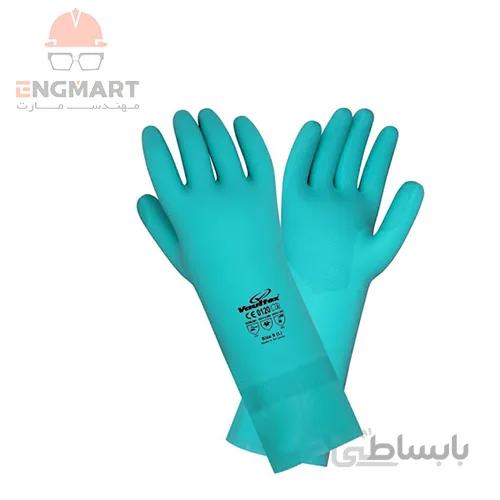 دستکش ایمنی نیتریل ولتکس