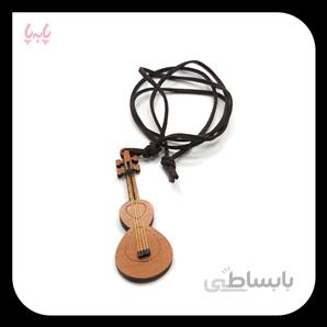 گردنبند ساز چوبی گیتار