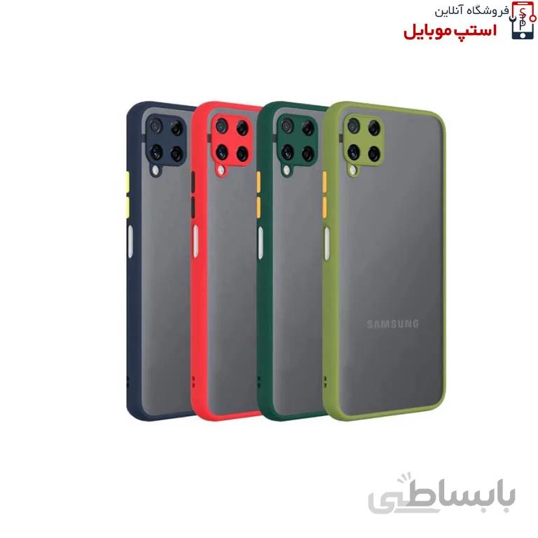 قاب گوشی سامسونگ Galaxy A42 5G مدل پشت مات حافظ لنز