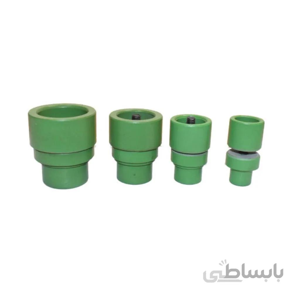مجموعه 4 عددی لقمه اتو لوله سبز مدل 4633