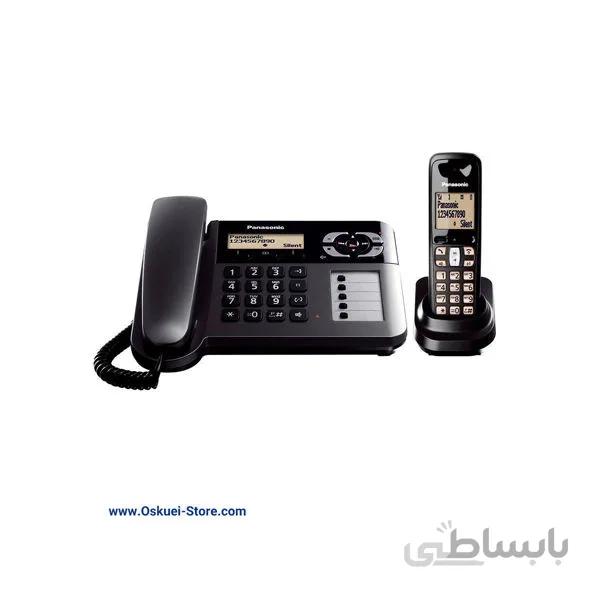 تلفن بی سیم و با سیم پاناسونیک مدل KX-TGF120BX ا Panasonic KX-TGF120BX Corded & Cordless Telephone