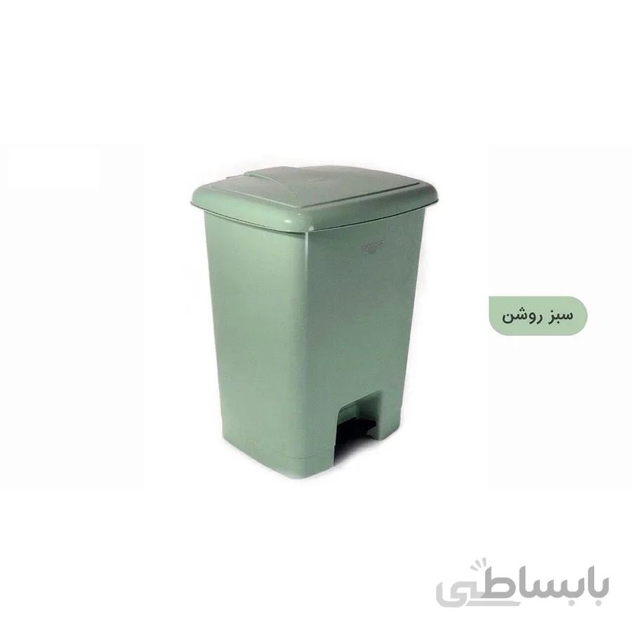 سطل زباله پدالی ممتاز پلاستیک مدل ۷۱۰ ظرفیت ۷ لیتری