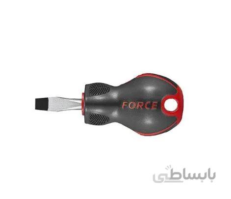 پیچ گوشتی تخت مشتی نوک 1.0×5.5 فورس – FORCE مدل 713055S