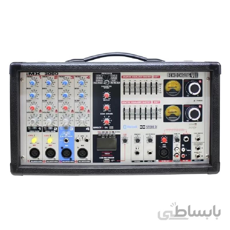 پاور میکسر صندوقی اکوچنگ مدل iMX 3080 ا ECHO CHANG iMX 3080