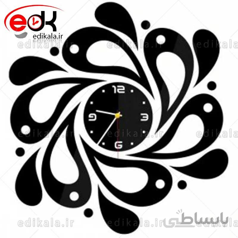 ساعت دیواری فانتزی طرح ترمه در پنج رنگ