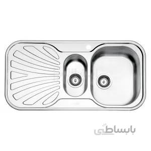 سینک ظرفشویی توکار استیل البرز ا مولتی Steel Alborz Single Bowl Sink 510