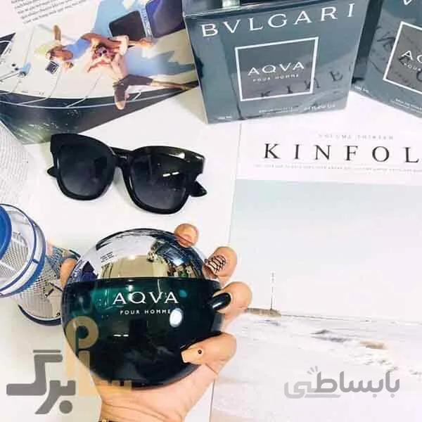 ادو تویلت مردانه بولگاری مدل Aqva Pour Homme حجم 100 میلی لیتر ا Bvlgari Aqva Pour Homme Eau De Toilette For Men 100ml