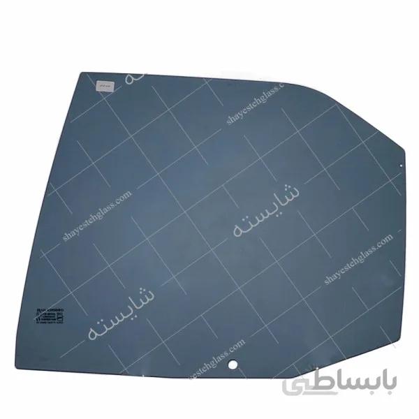 شیشه درب عقب چپ پژو 405 دودی
