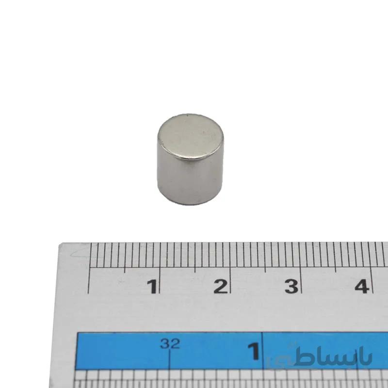 آهنربا نئودیمیوم دیسکی 10×10 میلیمتر گرید 42