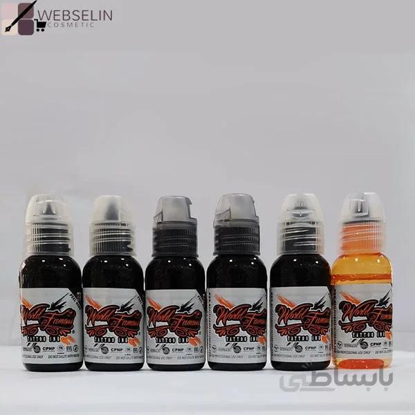 مجموعه رنگ های تاتو ورد فیمس ا World Famous Tattoo Ink Collection